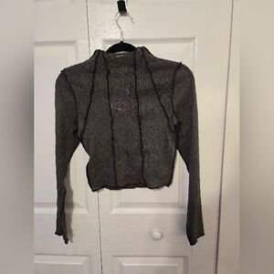 Urban Outfitters Kimchi Blue NWOT Blair Seamed Mockneck Top